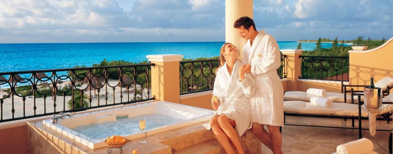All Inclusive Resorts Secrets Resorts And Spas Room Jacuzzi Balcony