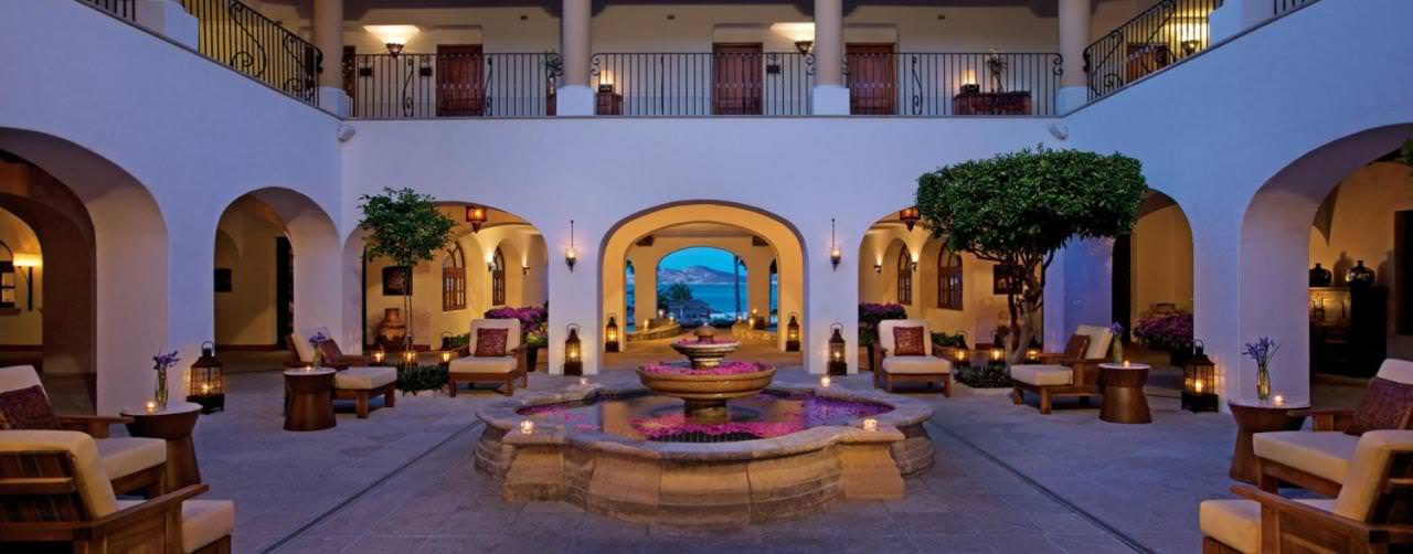 Amenities Courtyard Zoetry Casa Del Mar Los Cabos The Corridor Los Cabos