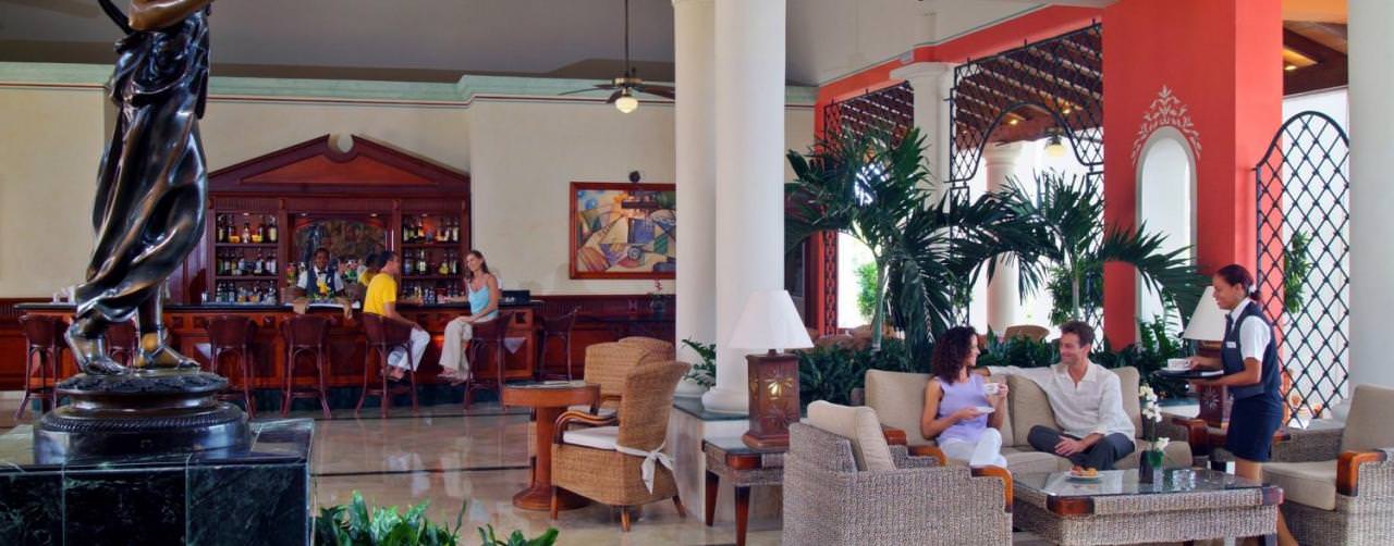 Bar Lobby Grand Bahia Principe Bavaro Resort Punta Cana Dominican Republic
