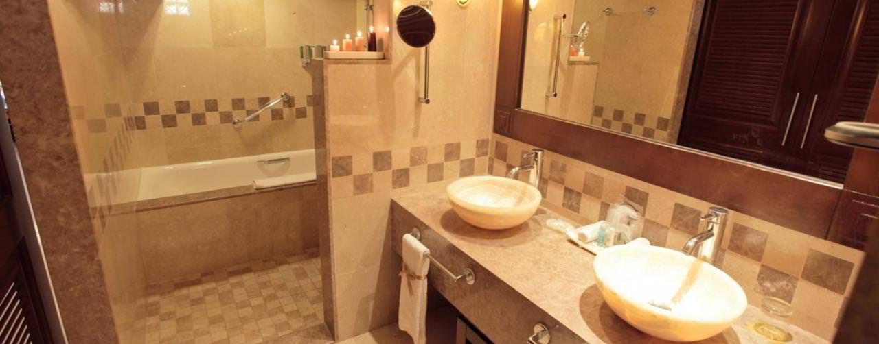 Barcelo Maya Palace Deluxe Riviera Maya Mexico Room Bathroom Marble