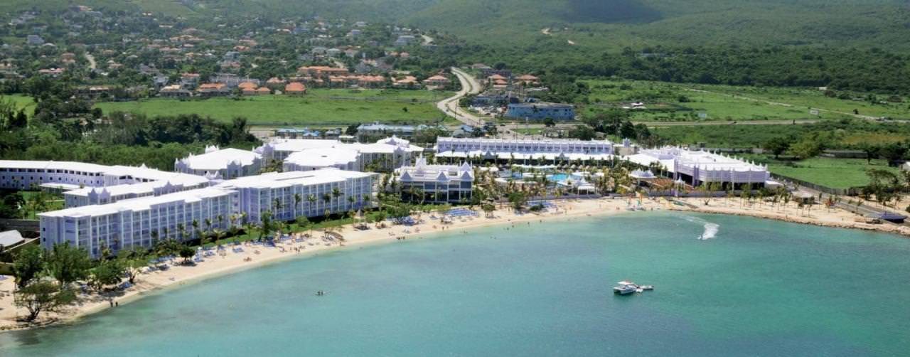 Beach Aerial View Resort View Riu Montego Bay Montego Bay Jamaica