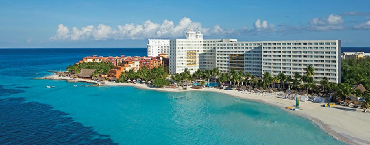 Cancun Mexico Dresc_ext_aerial2_2_bleed Dreams Sands Cancun Resort Spa
