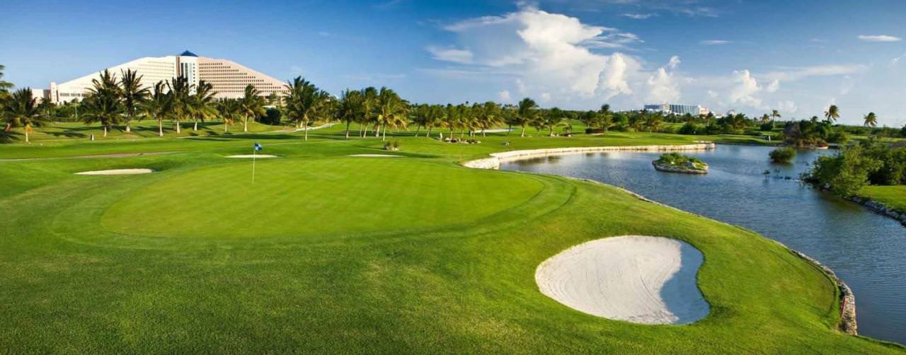 Cancun Mexico Activities Golf Course Green Iberostar Cancun