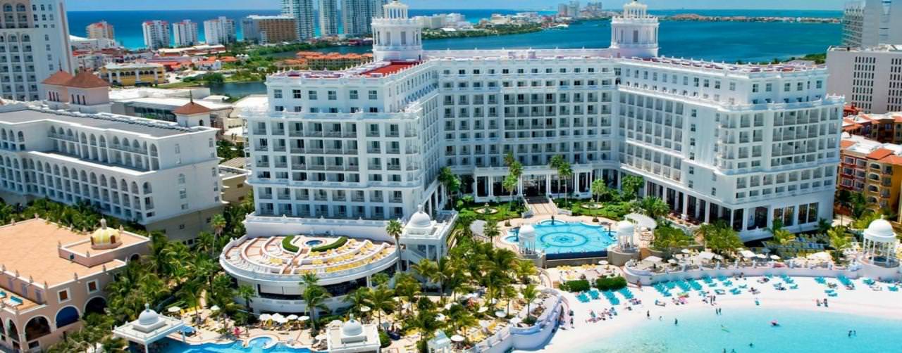 Cancun Mexico Riu Palace Las Americas Amenities Aerial View Hotel Exterior Beach