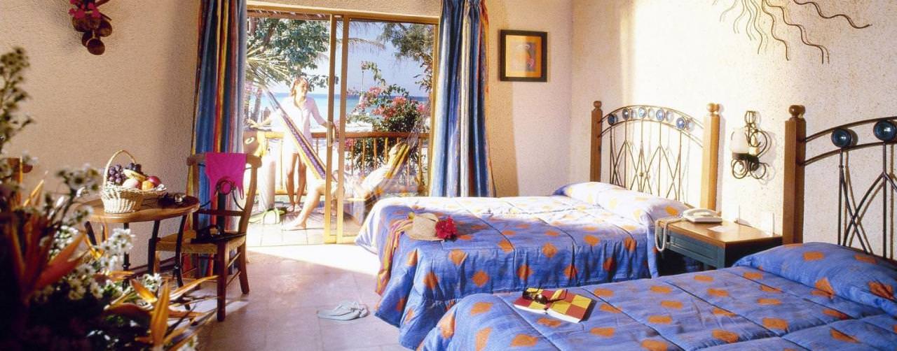 Cozumel Mexico Room Standard Garden View Double Beds Hammock Iberostar Cozumel
