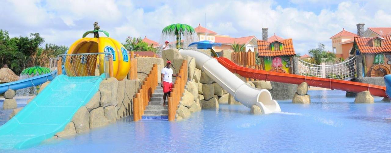 Grand Bahia Principe Tulum Riviera Maya Mexico Kids Waterpark Slides