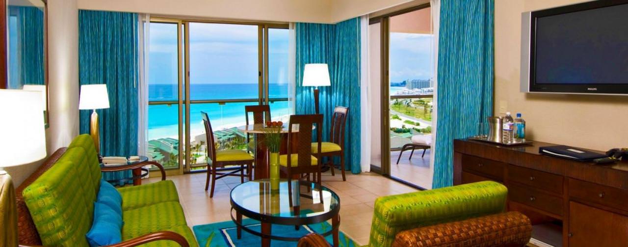 Iberostar Cancun Cancun Mexico Room Master Suite Sitting Area Ocean View