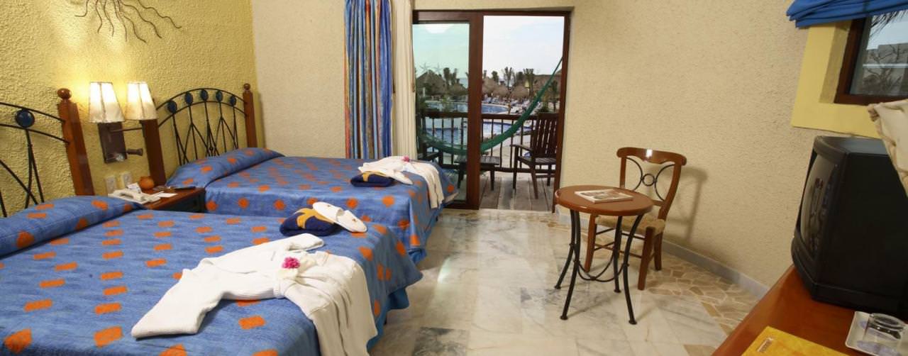 Iberostar Cozumel Cozumel Mexico Room Standard Pool View Double Beds Hammock