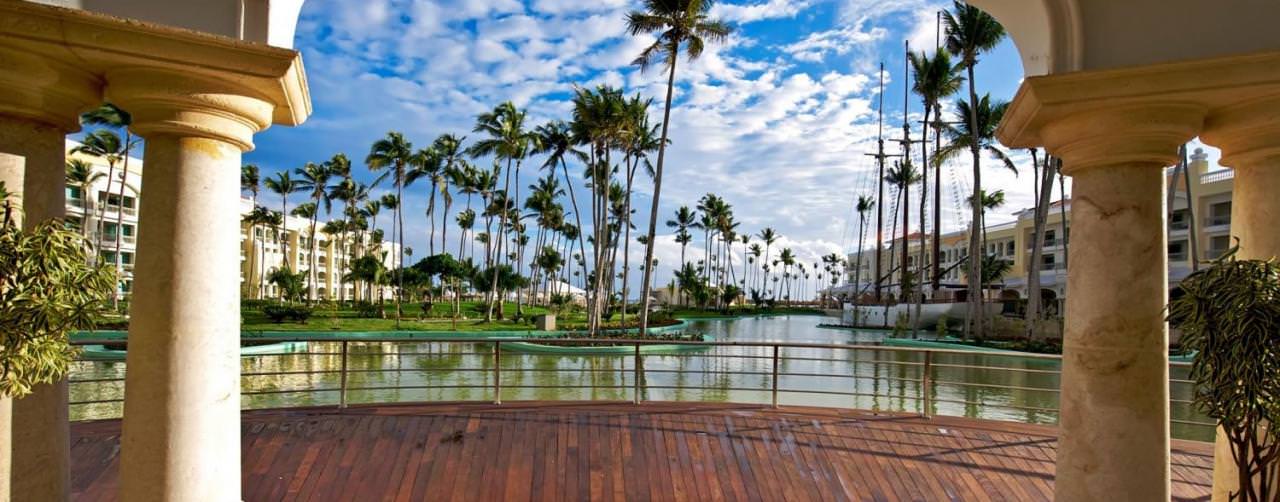 Iberostar Grand Hotel Bavaro Punta Cana Dominican Republic Amenities Exterior Courtyard View From Lobby