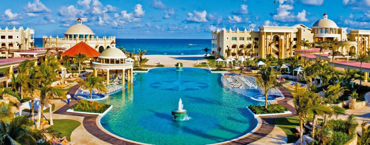 Iberostar Hotels Pool Aerial Salt Water View
