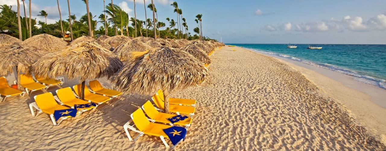 Iberostar Punta Cana Punta Cana Dominican Republic Beach Lounge Chairs Palapas