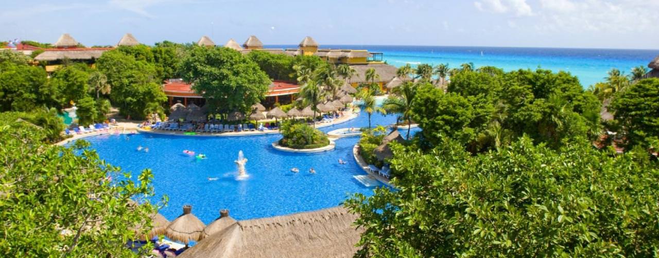 Iberostar Tucan Playa Del Carmen Riviera Maya Pool Garden Fountain Free Form