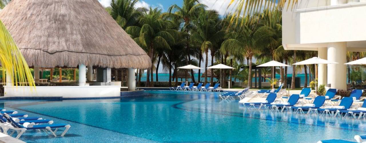 Isla Mujeres Cancun Pool Bar Lounge Chairs Isla Mujeres Palace