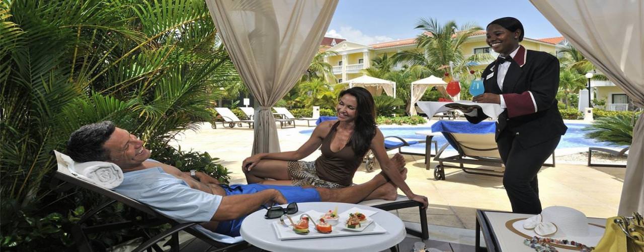 Luxury Bahia Principe Esmeralda Punta Cana Dominican Republic Pool Cabanas