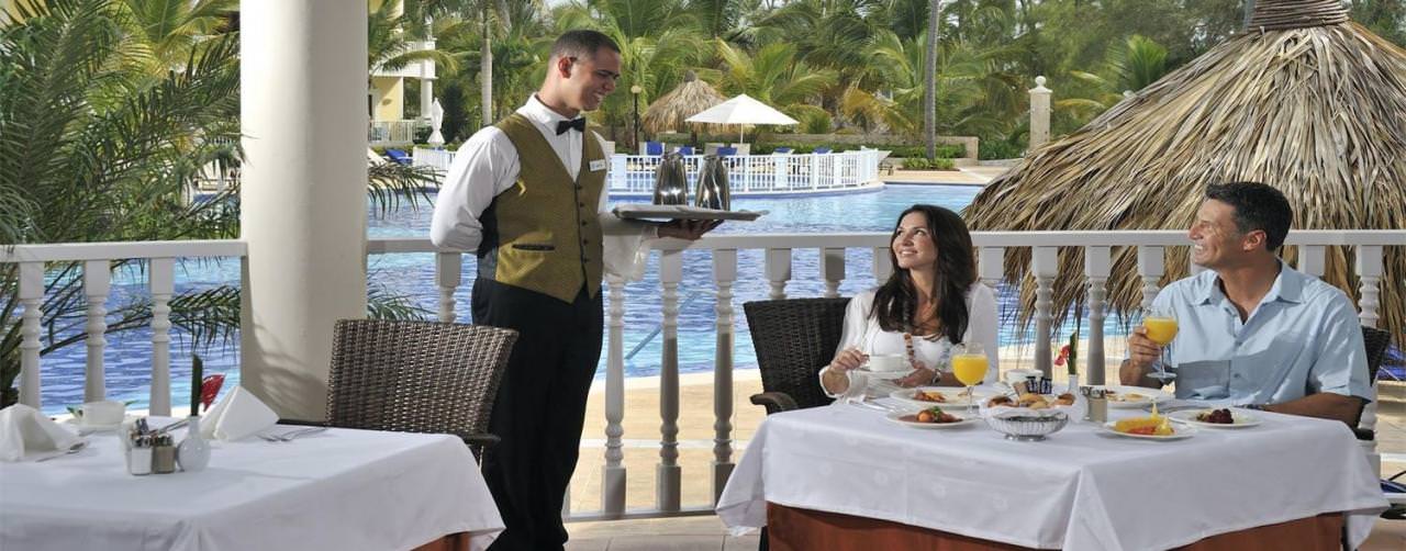 Luxury Bahia Principe Esmeralda Punta Cana Dominican Republic Restaurant Service Staff
