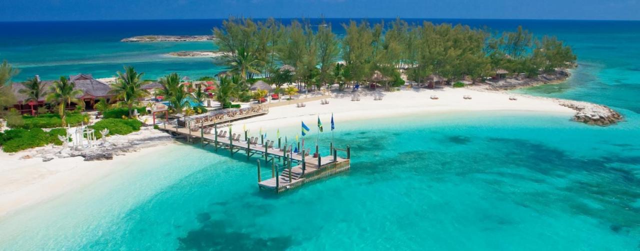 Nassau Bahamas Sandals Royal Bahamian Spa Resort Offshore Island Slide 10