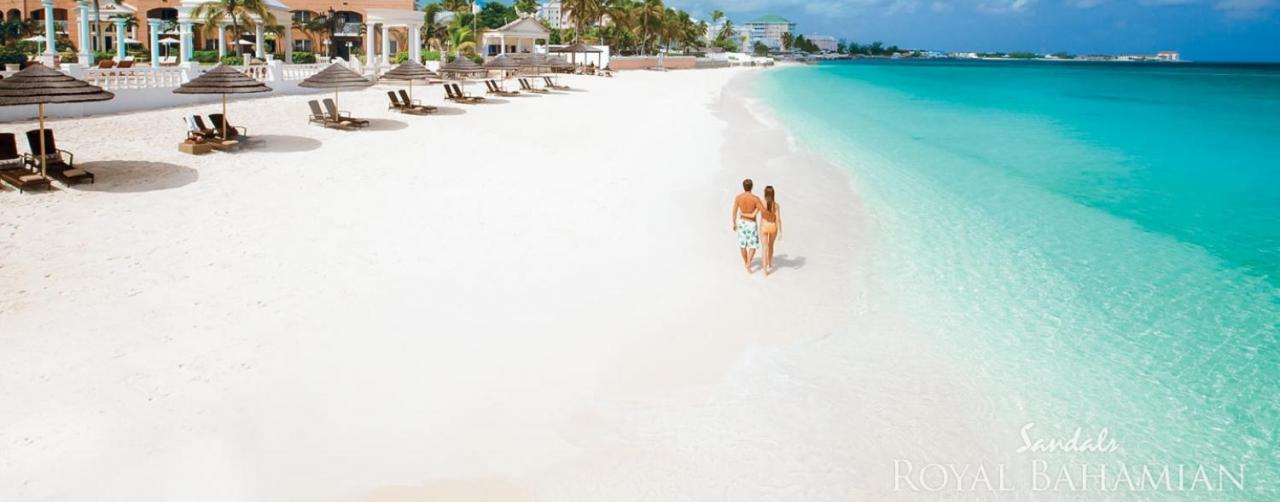 Nassau Bahamas Slide 03 Sandals Royal Bahamian Spa Resort Offshore Island