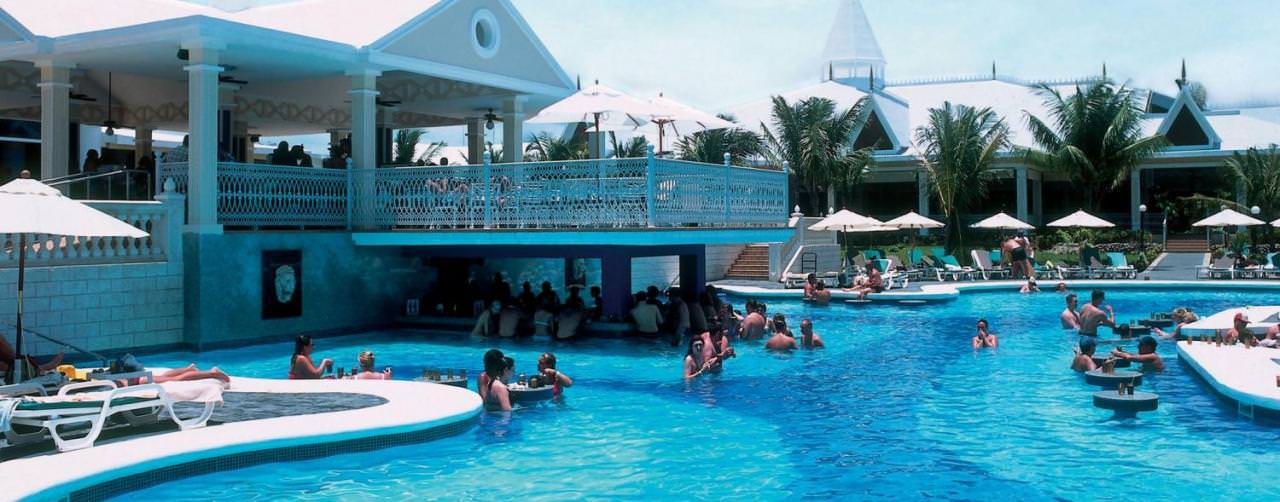 Riu Negril Club Hotel All Inclusive Jamaica Negril Jamaica Riu Bar Swim Up