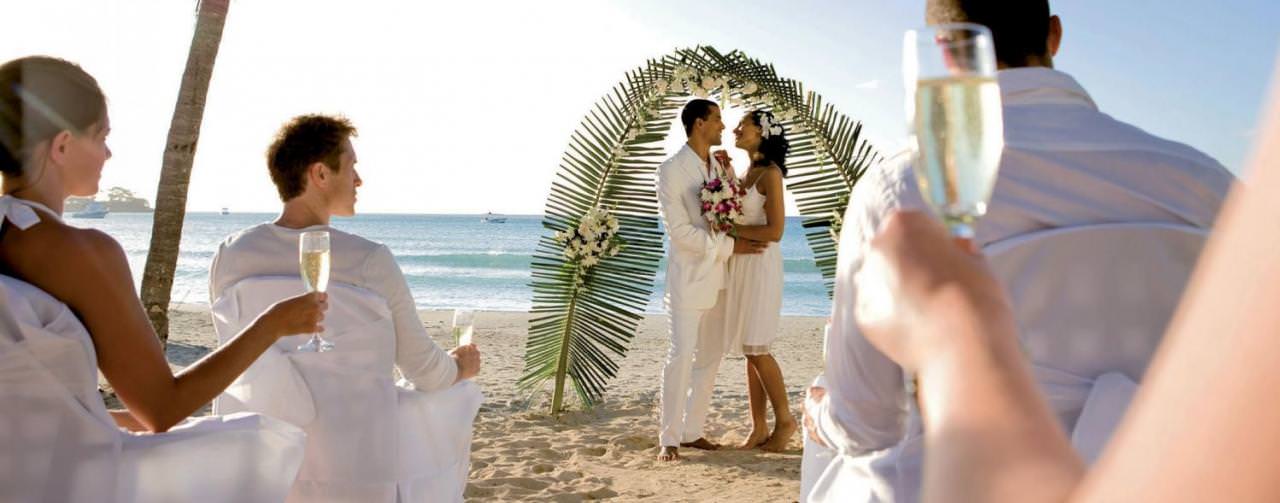 Negril Jamaica Riu Palace Tropical Bay Wedding