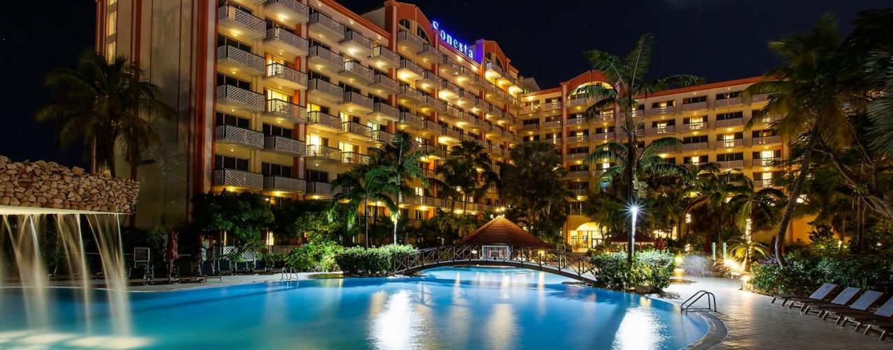 Night_sky_tower_s Sonesta Maho Beach Resort Casino St Martin Caribbean