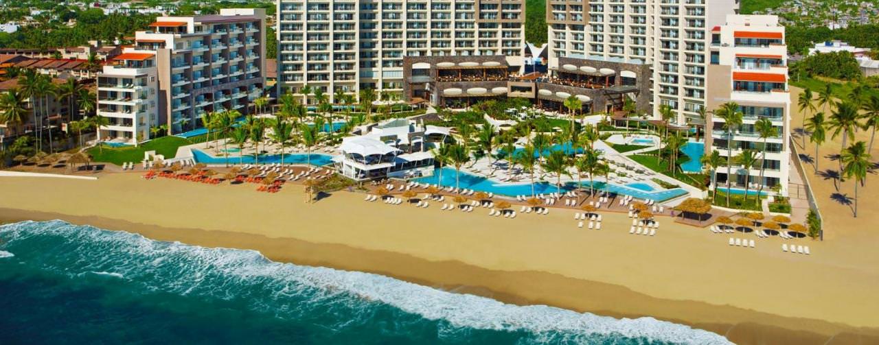 Now Resorts Spas Amenities Hotel Exterior Aerial