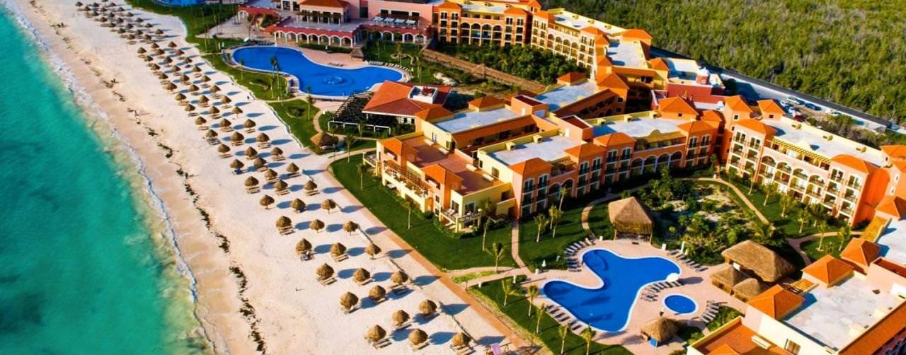Ocean Coral Turquesa By H10 Riviera Maya Mexico Amenities Aerial Resort Complex Pool Beach View