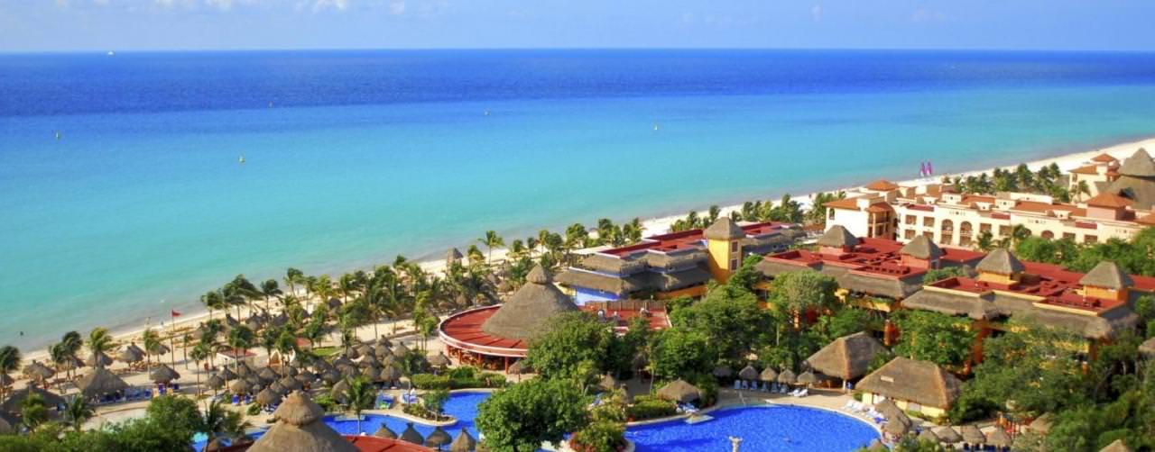 Playa Del Carmen Riviera Maya Amenities Aerial View Pool Courtyard Beach Iberostar Tucan