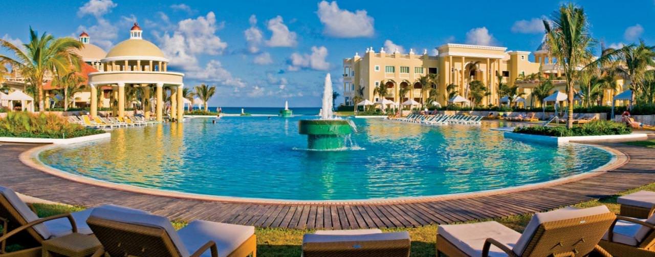 Pool Main Pool Chairs Infinity Iberostar Grand Hotel Paraiso Riviera Maya Mexico