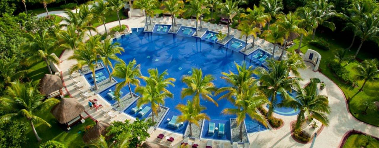 Pool Quiet Barcelo Maya Palace Deluxe Riviera Maya Mexico