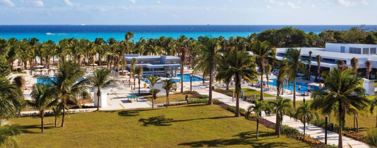 Pool View Riu Palace Mexico Playa Del Carmen Riviera Maya