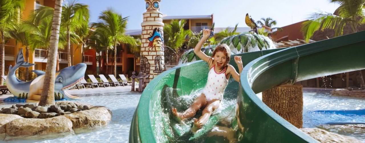 Punta Cana Dominican Republic Barcelo Bavaro Palace Deluxe Kids Water Park 1