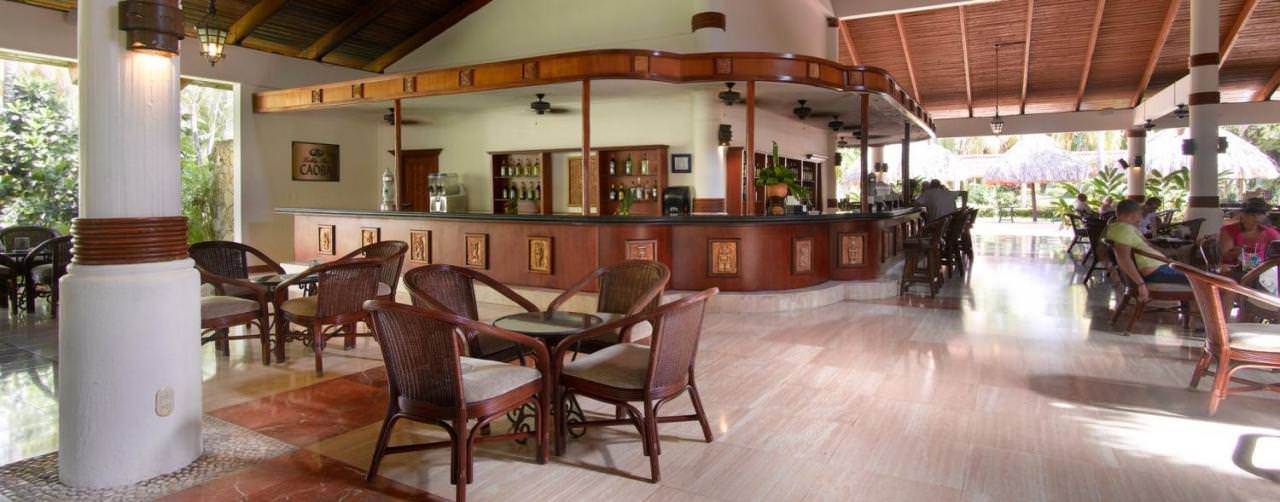 Punta Cana Dominican Republic Grand Palladium Punta Cana Resort Spa Bar Lobby Seating