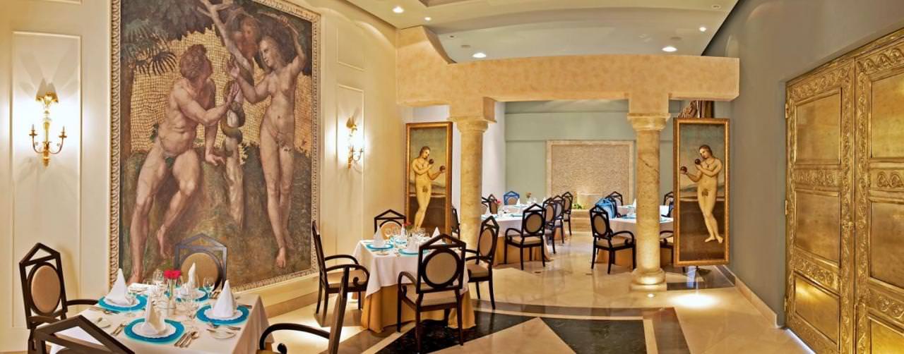 Punta Cana Dominican Republic Iberostar Grand Hotel Bavaro Restaurant La Tentazione Italian
