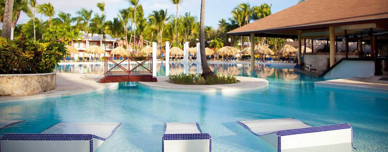 Punta Cana Dominican Republic Pool Lounge Chairs Grand Palladium Punta Cana Resort Spa