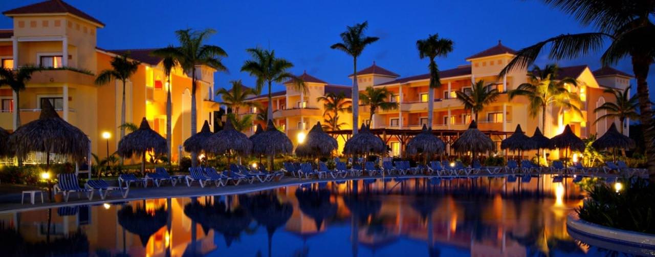 Punta Cana Dominican Republic Pool Night Grand Bahia Principe Bavaro Resort