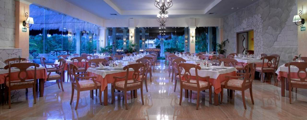 Restaurant Alacarte Grand Palladium White Sands Resort Riviera Maya Mexico