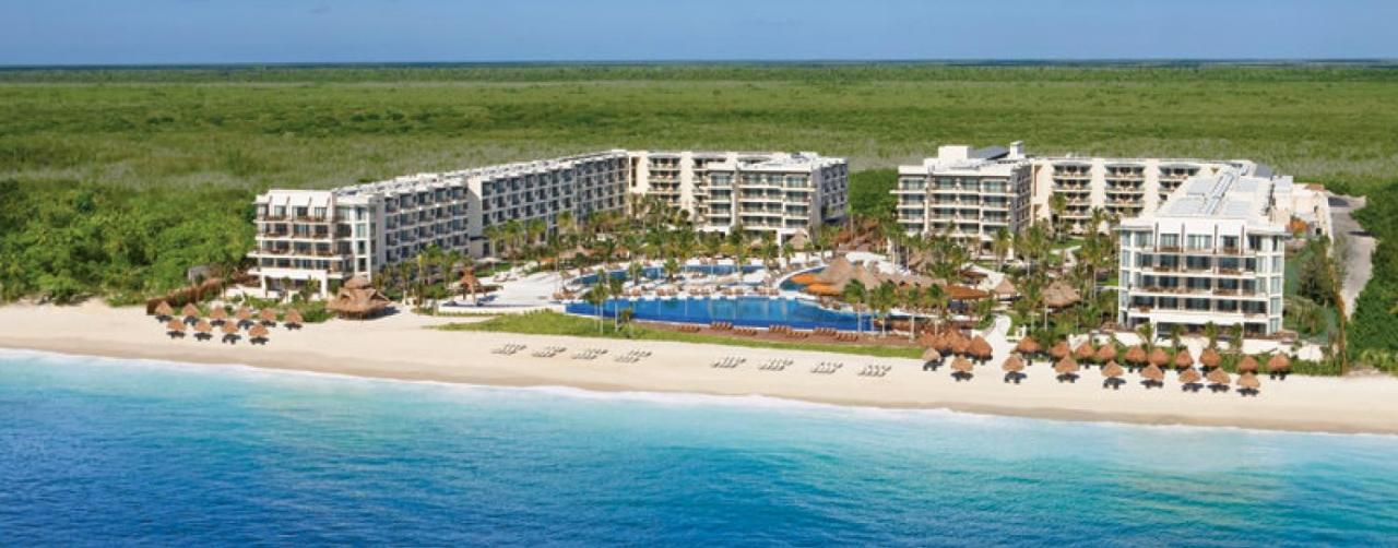 Riviera Maya Mexico Drerc_aerial2_1 Dreams Riviera Cancun Resort Spa