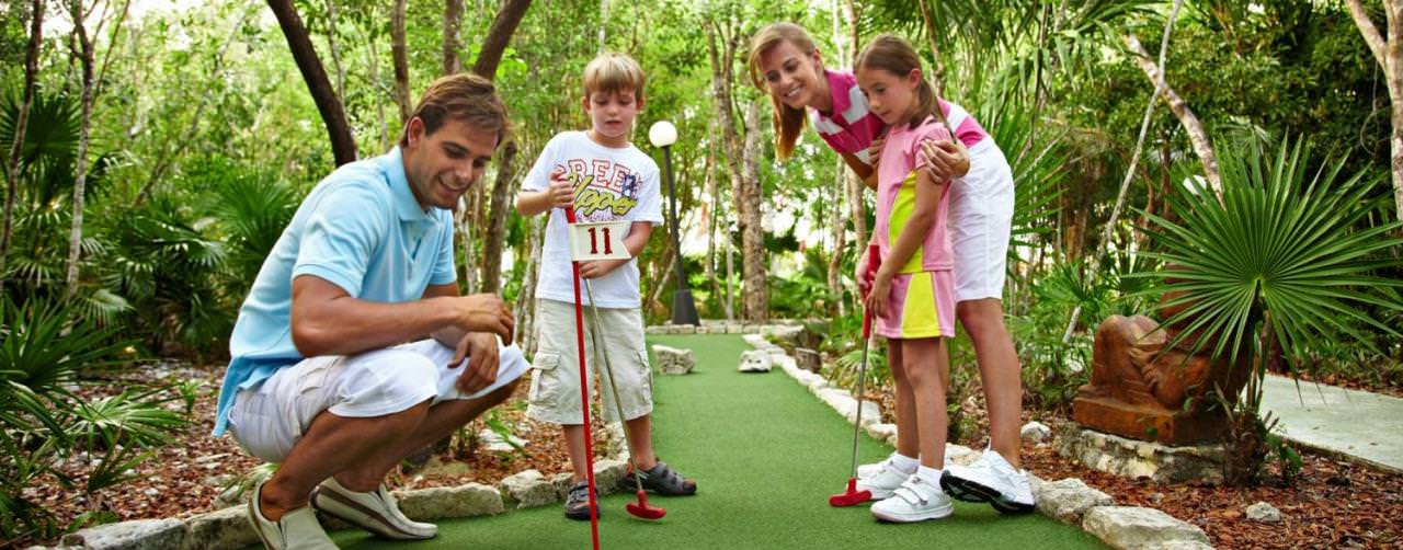 Riviera Maya Mexico Activities Golf Putt Putt Barcelo Maya Palace Deluxe