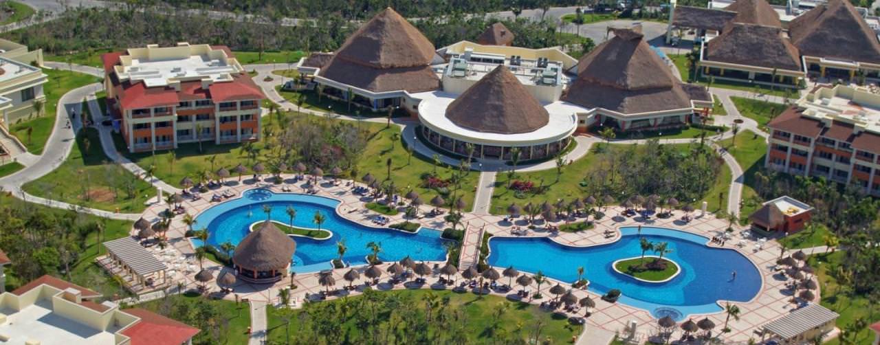 Riviera Maya Mexico Beach View Aerial Grand Bahia Principe Coba