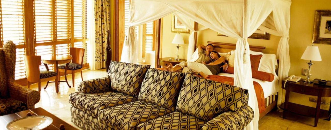 Riviera Maya Mexico Iberostar Grand Hotel Paraiso Room Villa Suite Canopy Bed