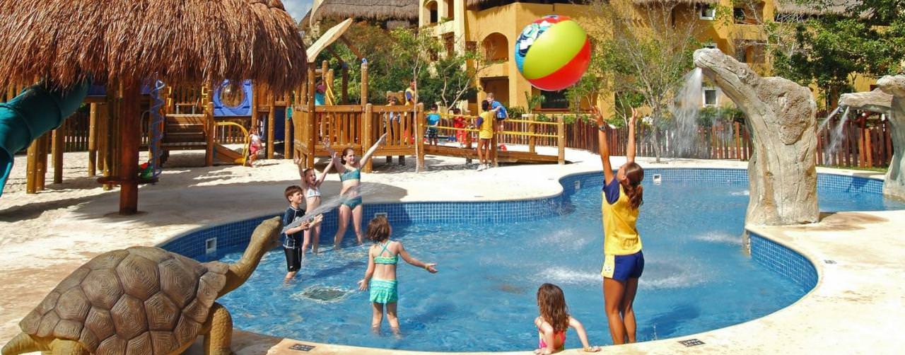 Riviera Maya Mexico Iberostar Paraiso Lindo Pool Kids Play Ground Activities