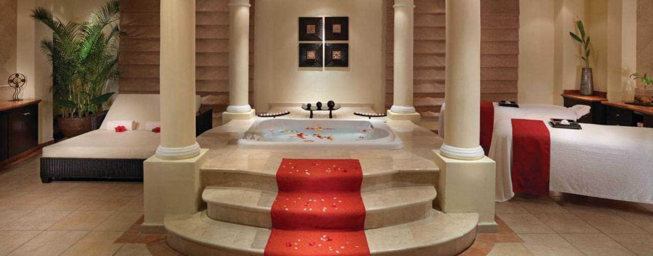 Riviera Maya Mexico Moon Palace Golf Spa Resort Spa Gold Suite Couples Massage Jacuzzi