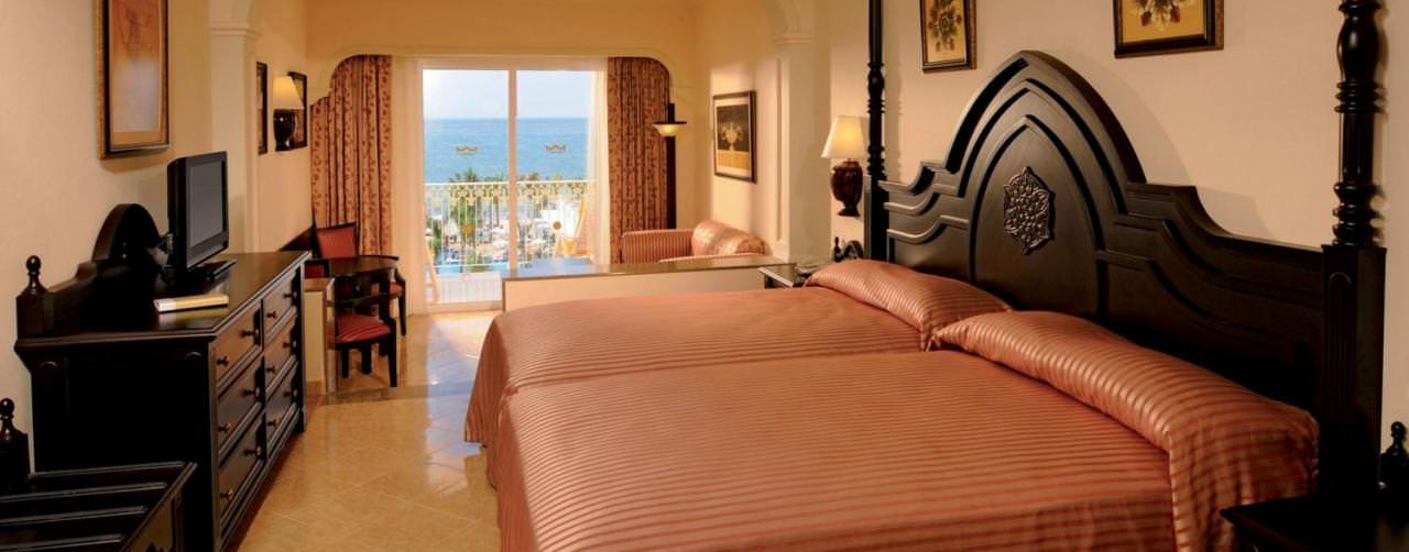 Riviera Nayarit Puerto Vallarta Riu Palace Pacifico Room Double Bed Balcony Ocean View