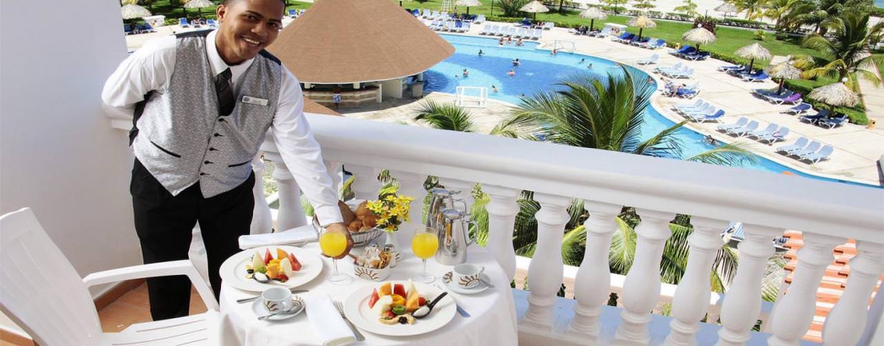 Runaway Bay Jamaica Grand Bahia Principe Jamaica Room Service Balcony