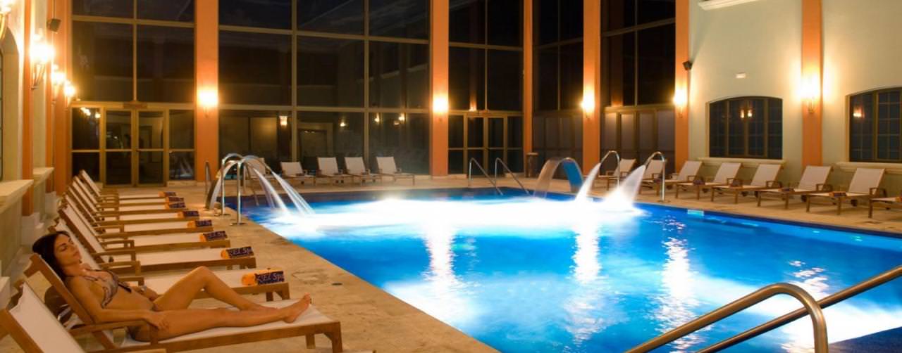 Spa Indoor Pool Relax Iberostar Paraiso Lindo Riviera Maya Mexico