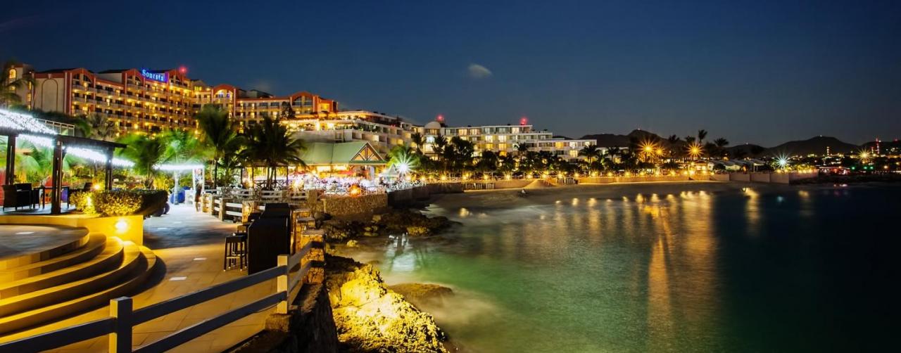 St Martin Caribbean Night_beach_s Sonesta Maho Beach Resort Casino