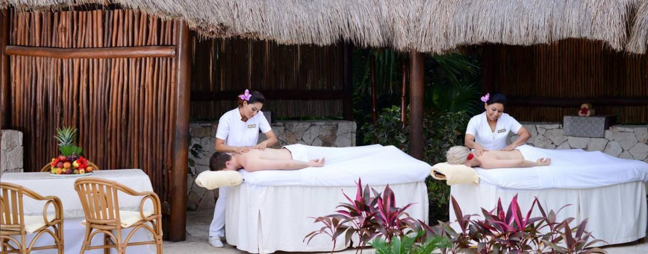 Valentin Imperial Maya Riviera Maya Mexico Spa Couples Massage On Beach