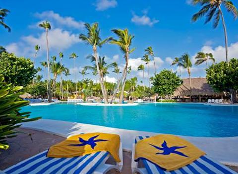 Iberostar Bavaro All Suite Resort Pool Side Lounge Chairs