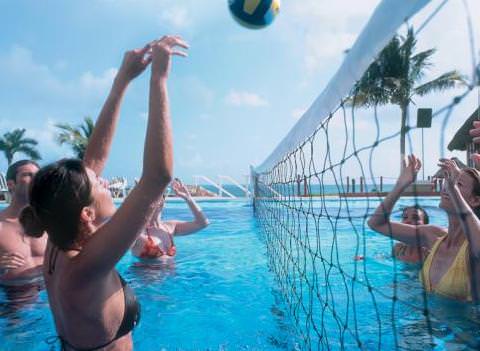Riu Caribe Activities Pool Volleyball