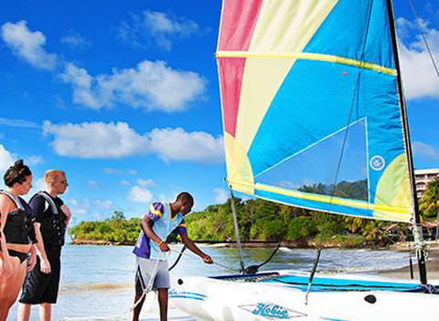 St James Club Morgan Bay St Lucia Beach